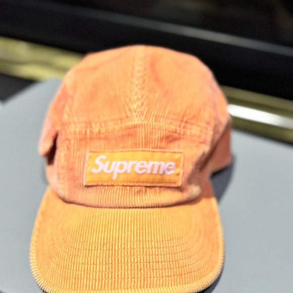 Supreme corduroy pocket cap peach - Picture 2 of 6